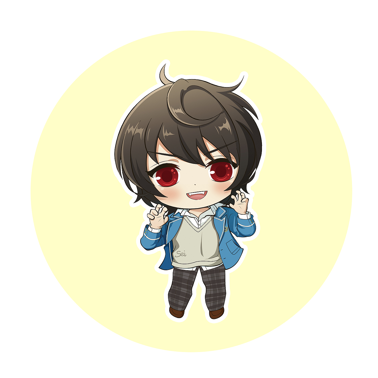 偶像梦幻祭朔间凛月同人图