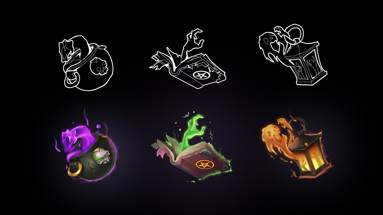 游戏icon小练习（图ZMjMyNjY0ODEy） - 游戏UI - 站酷设计师_紫薇原创素材 - 站酷ZCOOL