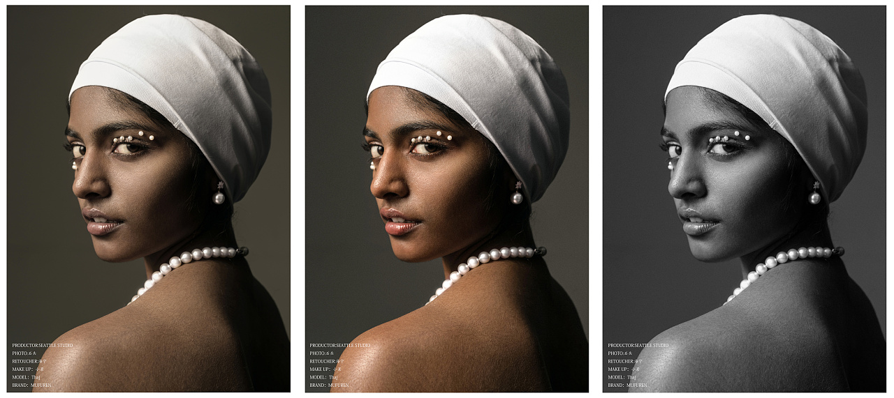 黑/白 一组珍珠广告|摄影|时尚|摄影师石喜德 - 原创作品 - 站酷