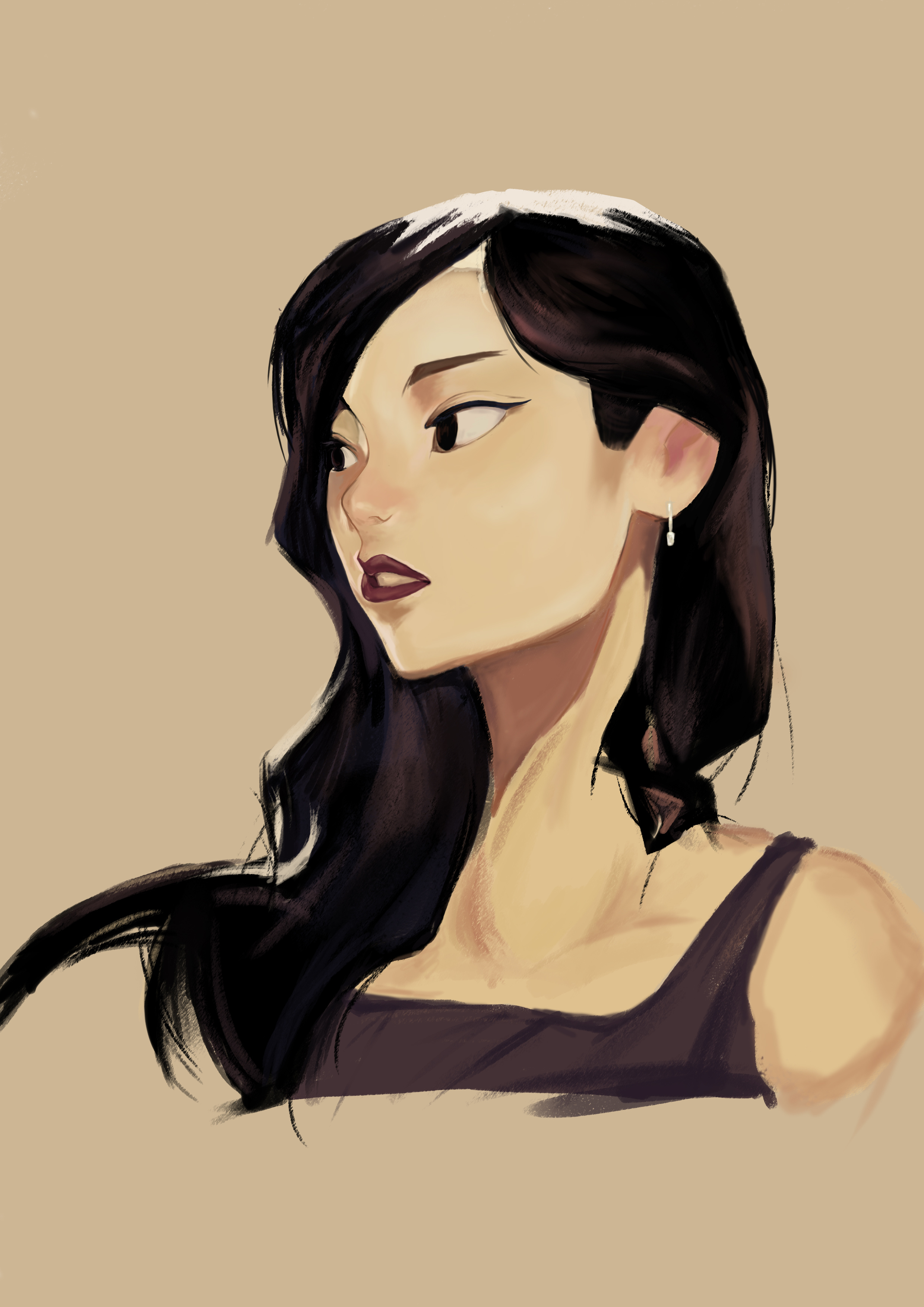 临摹头像(部分)|插画|概念设定|天纵芳华 - 临摹作品 - 站酷 (zcool)