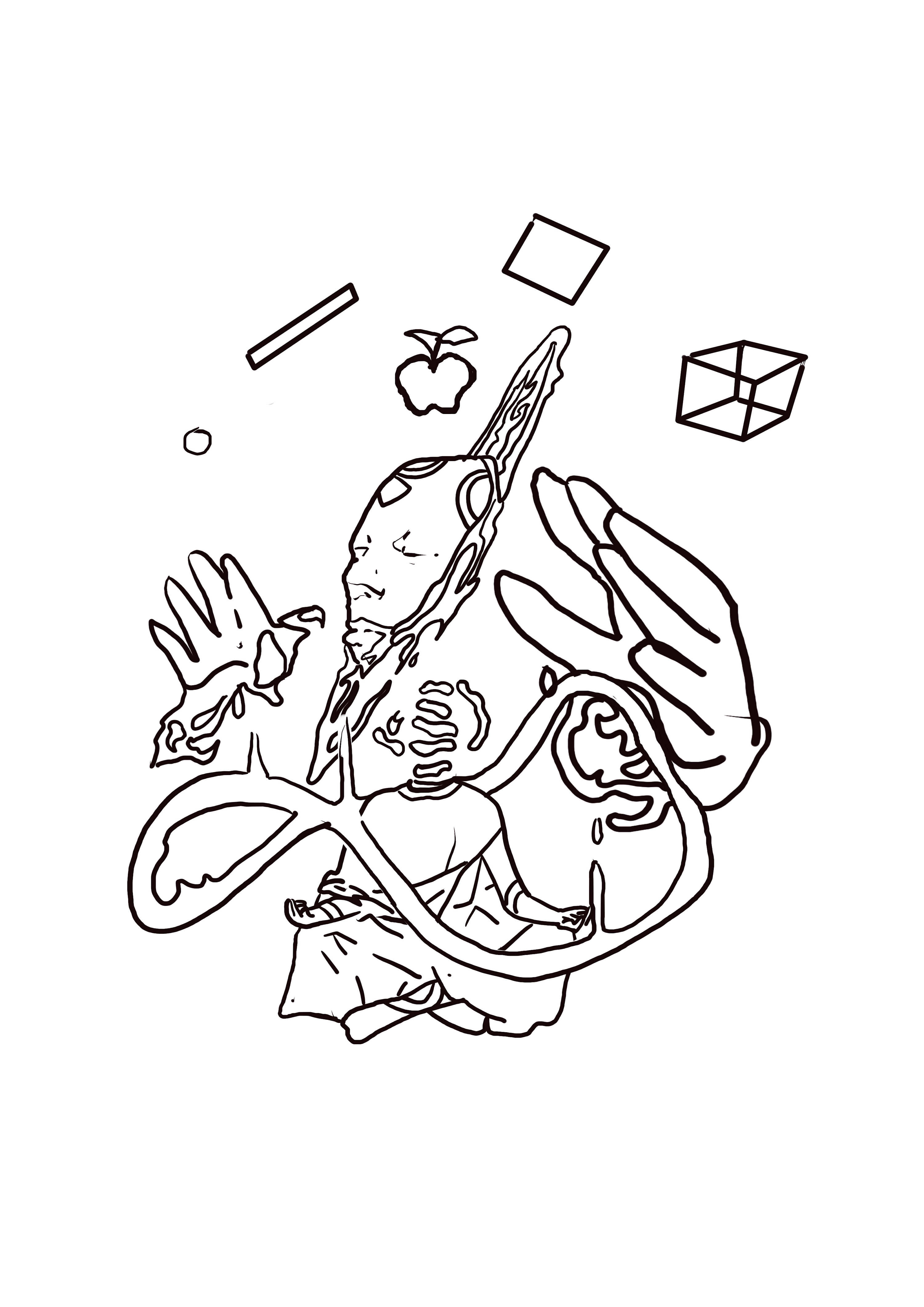 草稿图|插画|插画习作|翻相册 - 原创作品 - 站酷 (zcool)