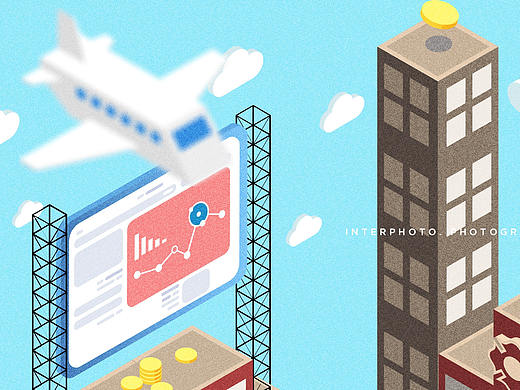 金融理财类APP 2.5D启动页