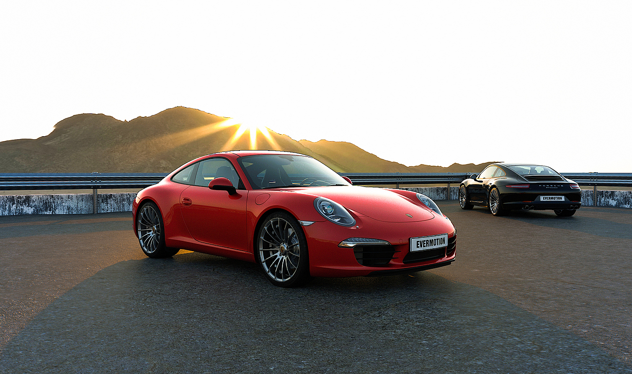 3d max vray汽车渲染