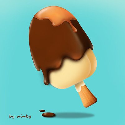 巧克力冰棍