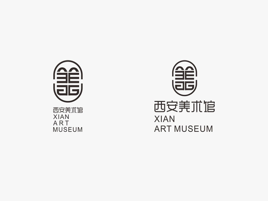 西安美术馆logo含义图片