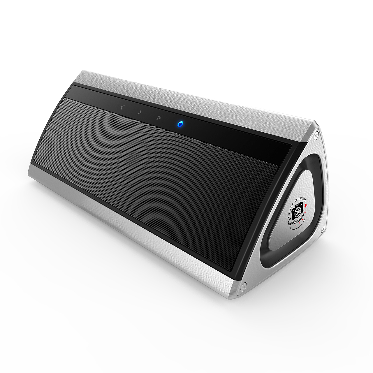 金属拉丝音箱 产品摄影 PS精修图 3D建模渲染 电商美工 亚马逊 天猫 京东