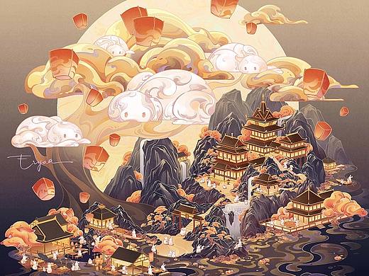 月上秋夕