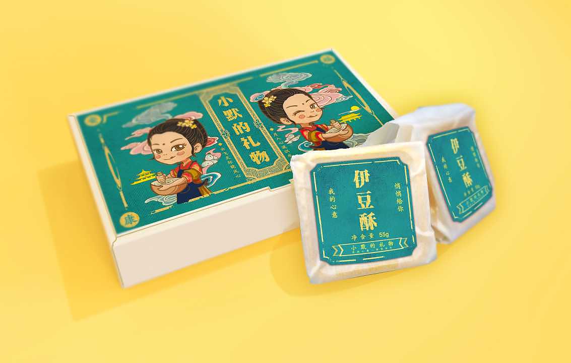 糕点包装设计（图ZODYzMTEzMDg=） - 包装 - 站酷设计师茶茶殿原创素材 - 站酷ZCOOL