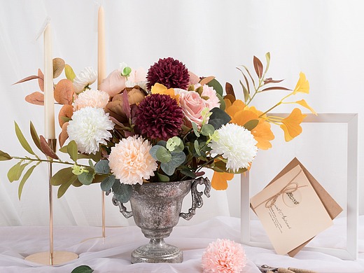 摆拍-花艺小白插花