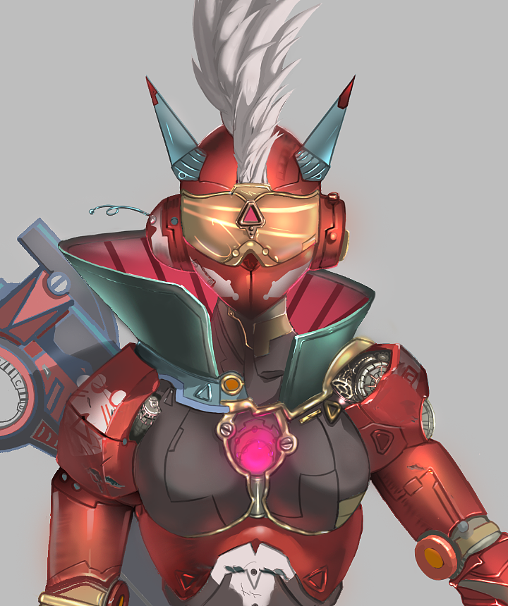 机甲刺客|插画|游戏原画|黑子不敢吃鸡爪 - 原创作品 - 站酷 (zcool)