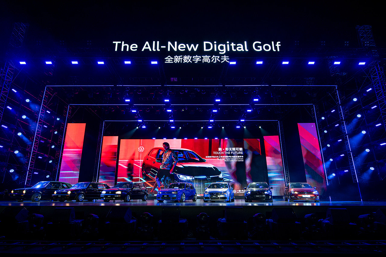 Golf 8 Launch 2020（图ZMjU3MjkzMDc2） - 动画/影视 - 站酷设计师圣焰影视原创素材 - 站酷ZCOOL