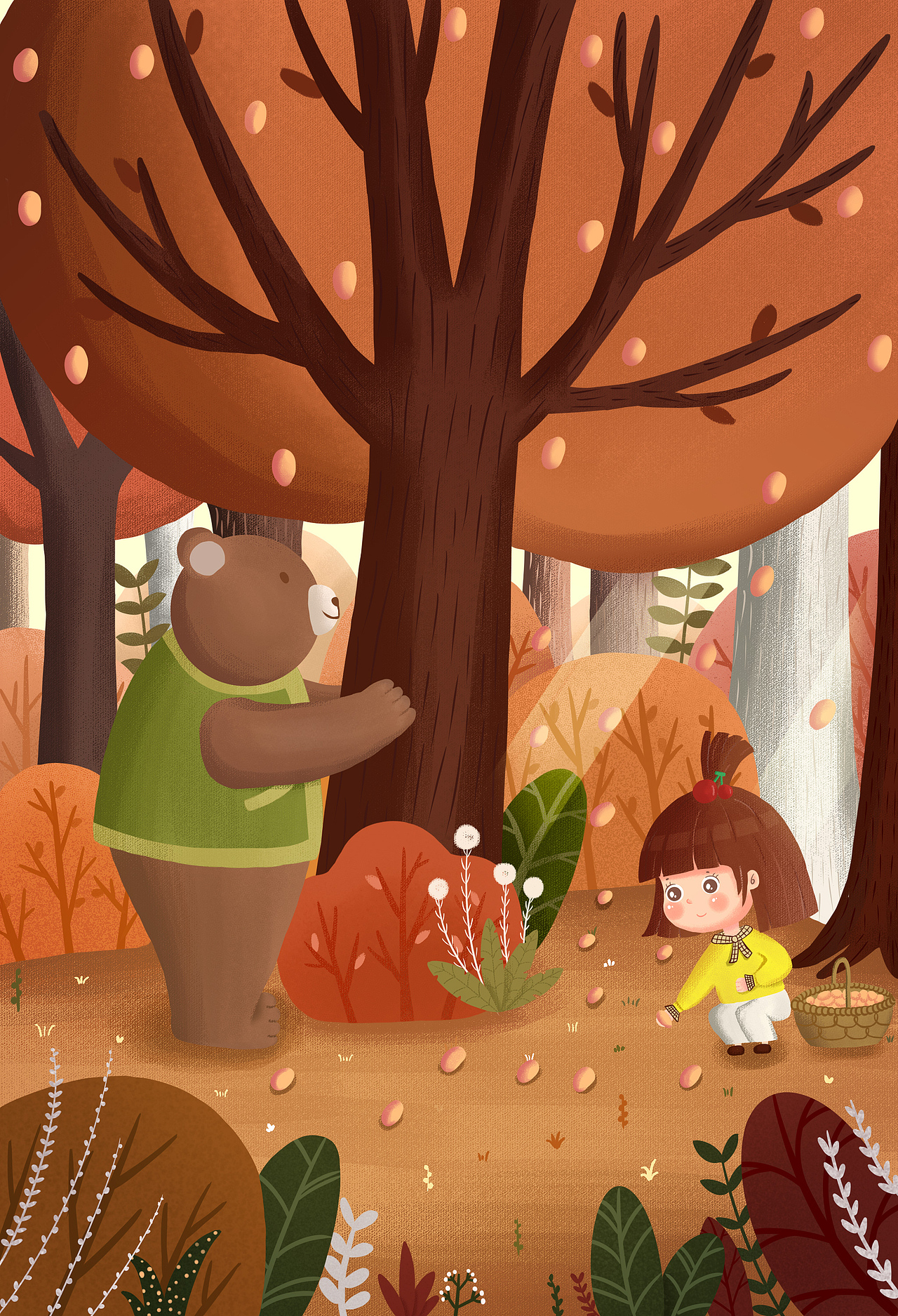 朋友|插画|绘本|壹零零呀_原创作品-站酷zcool