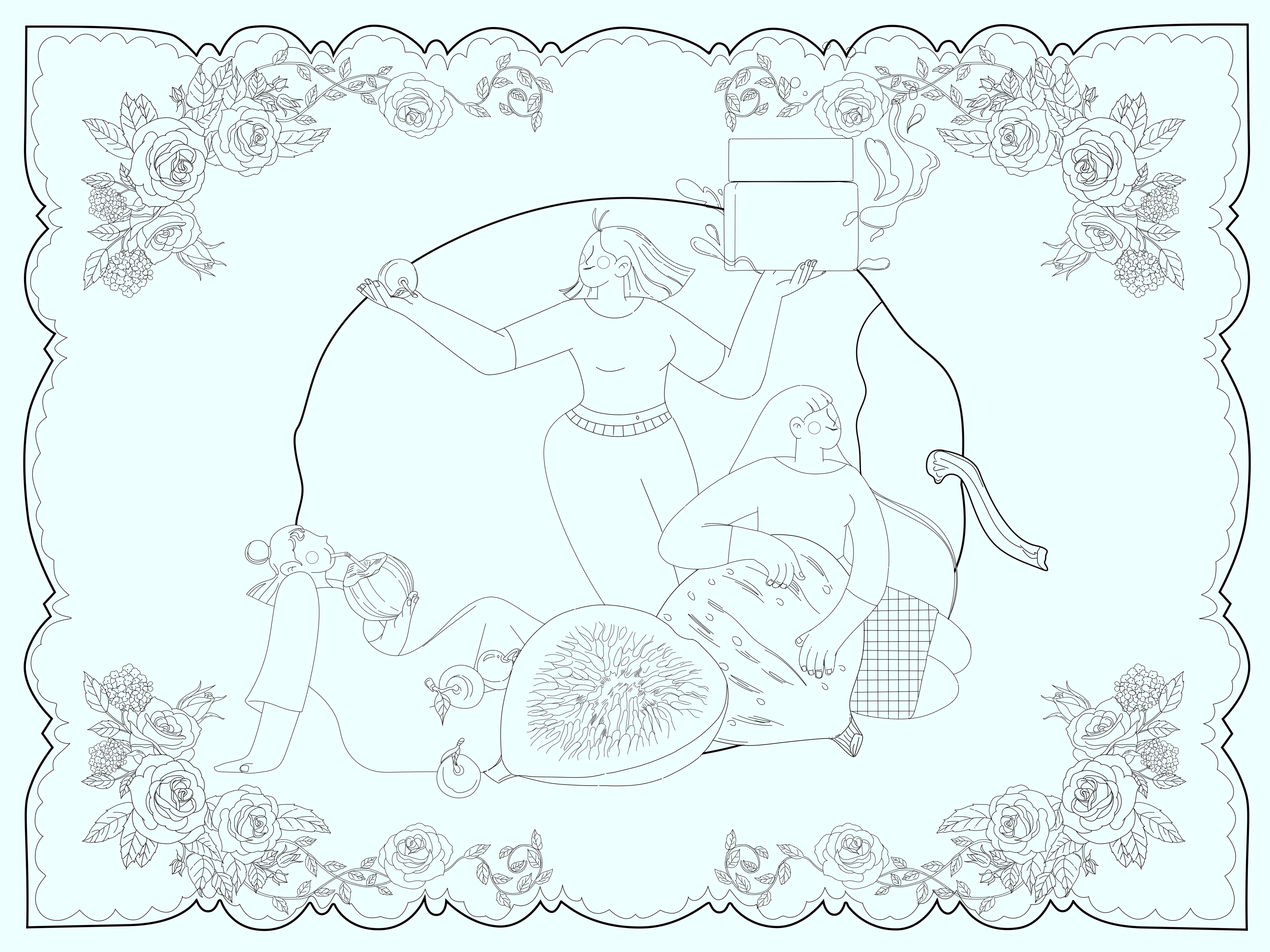 站酷x娇韵诗 #邂逅「my CLARINS天然好食肌」（图ZMjk3ODAyMjg4） - 海报 - 站酷设计师Ameng啊梦原创素材 - 站酷ZCOOL