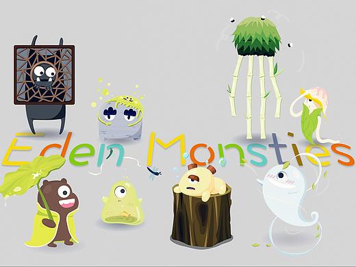 角色设计 | Eden Monsties - 庭院