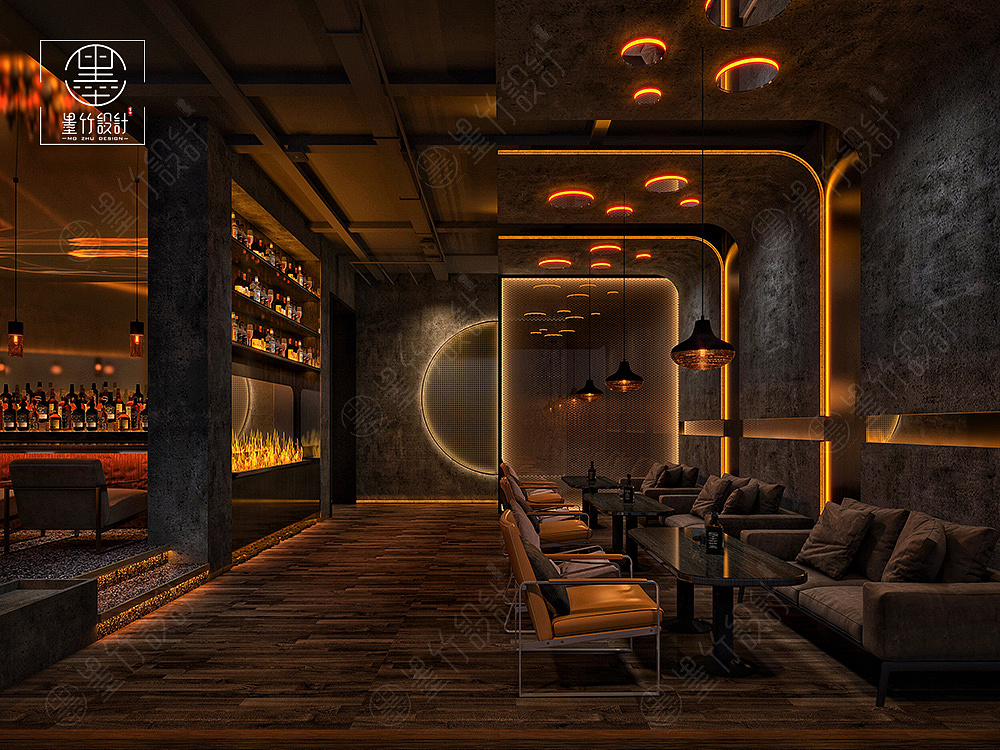 【FLIPPED酒吧设计】成都酒吧设计公司案例（图ZMjA5MjI3Mzcy） - 家装设计 - 站酷设计师六器设计原创素材 - 站酷ZCOOL