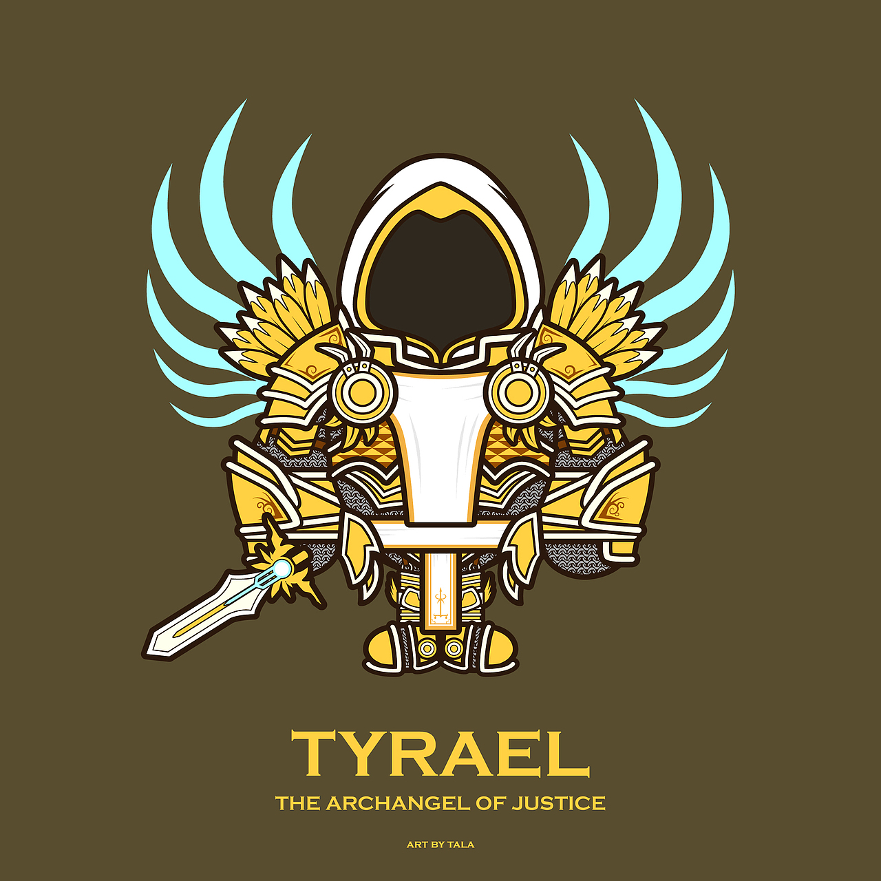 Diablo系列同人插画（图ZMjI1MzcxNzMy） - 创作习作 - 站酷设计师Tala比热熊原创素材 - 站酷ZCOOL