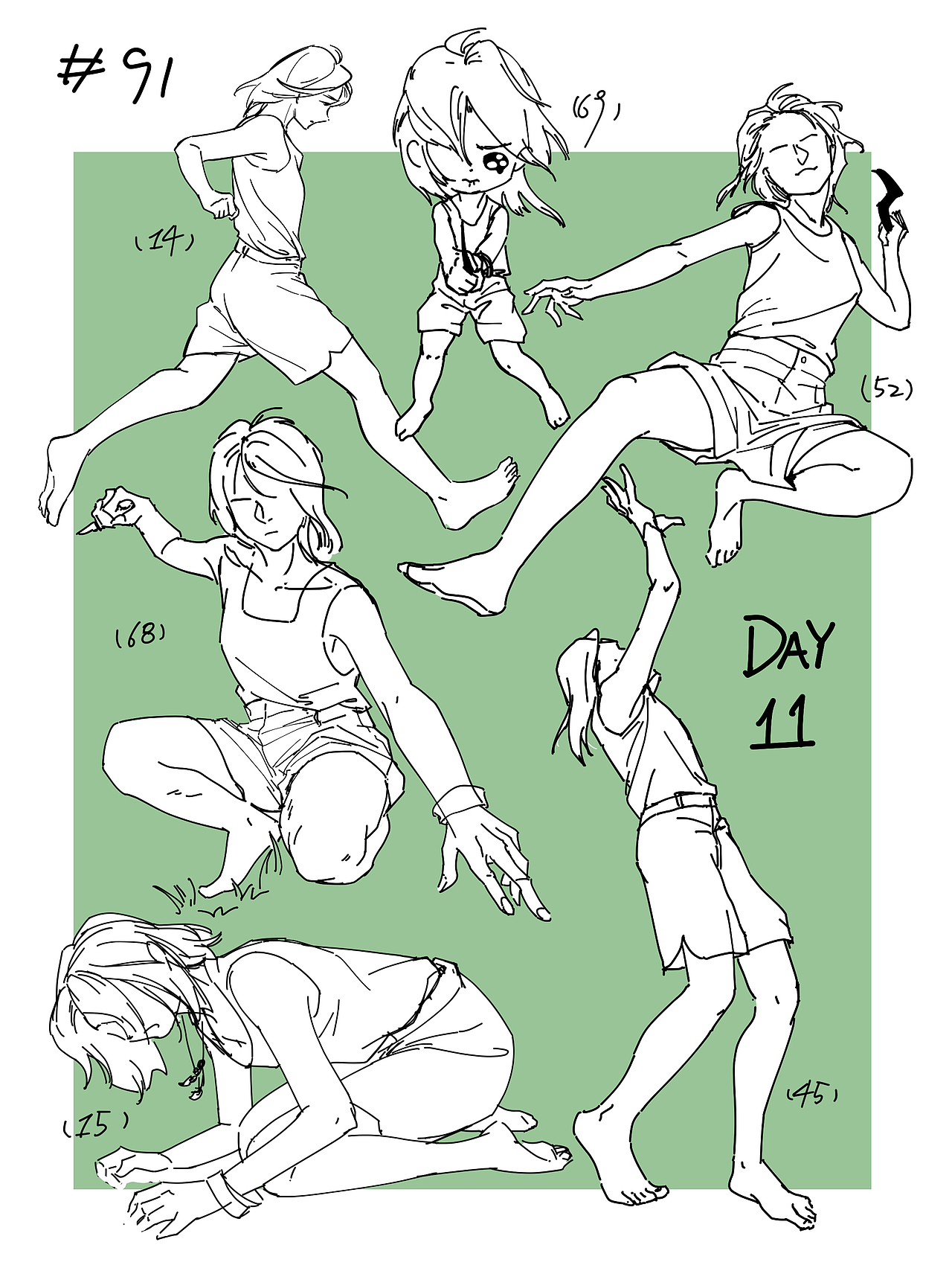 #速写60天挑战赛# Day 11 @速写班长