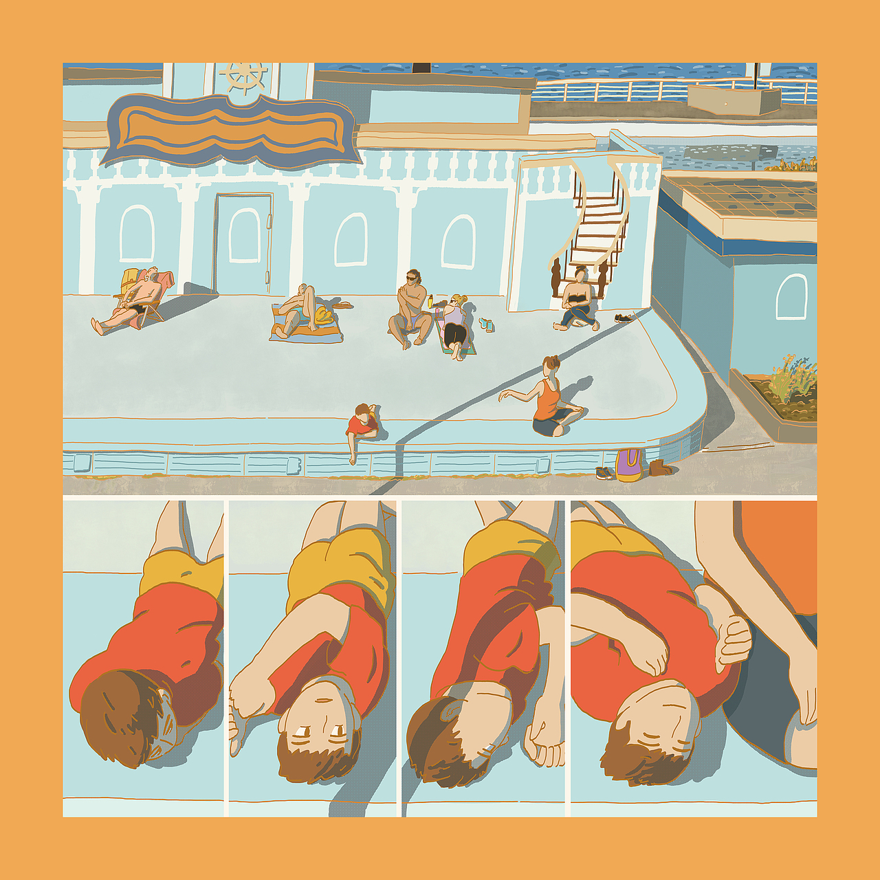 城市瞬间（图ZMjQ5NDE0MTA4） - 艺术插画 - 站酷设计师明海和小英子原创素材 - 站酷ZCOOL