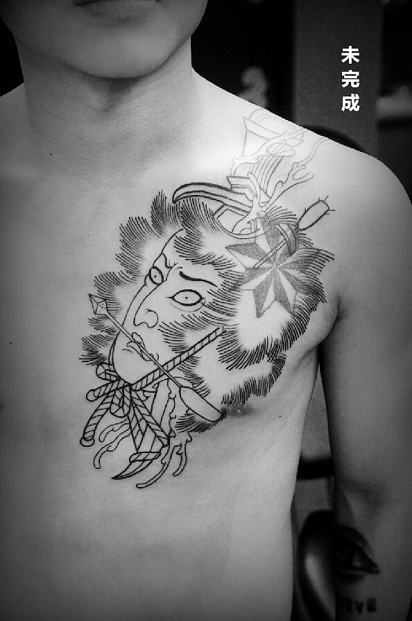 昆明鬼手纹身小鬼店作品