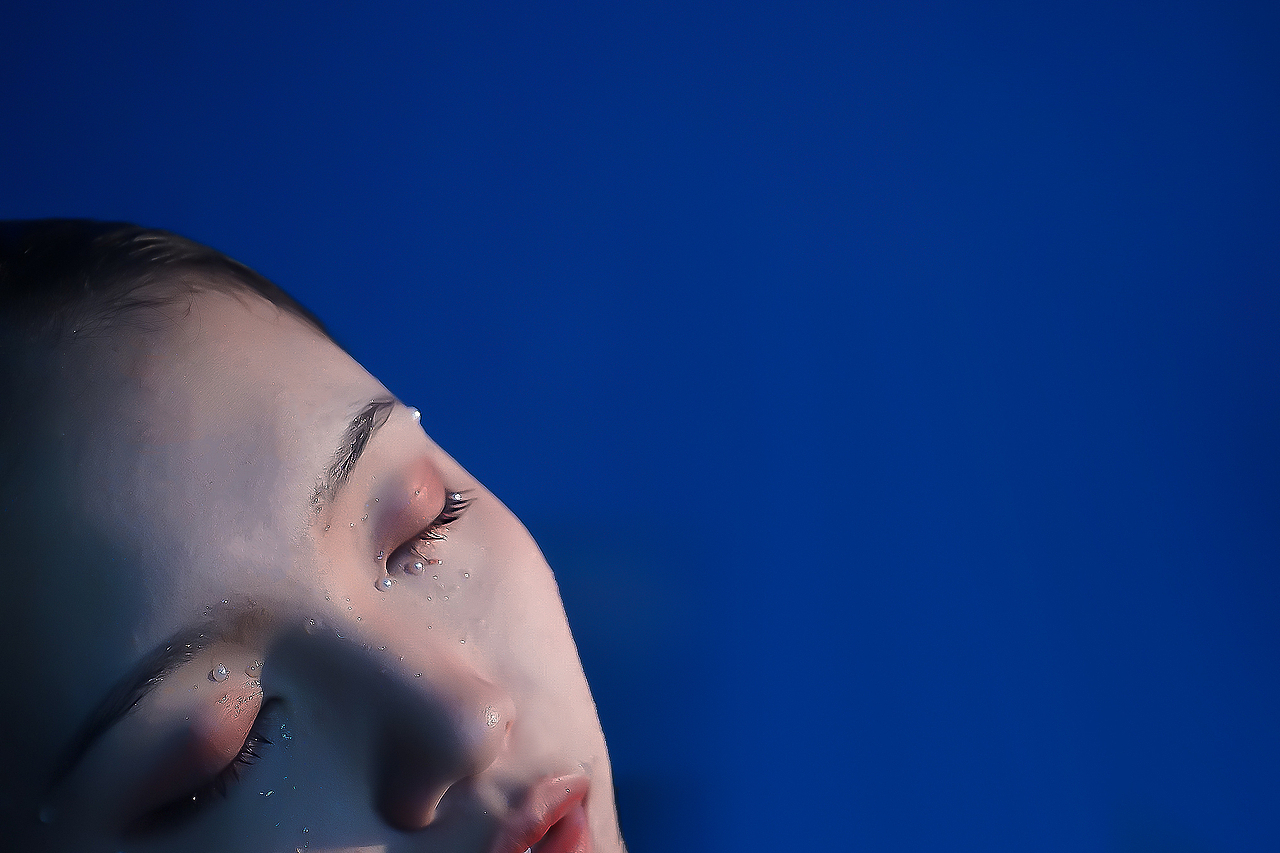 蓝，寻溺（图ZMTk0MzM4MTA0） - 人像摄影 - 站酷设计师婉先生原创素材 - 站酷ZCOOL