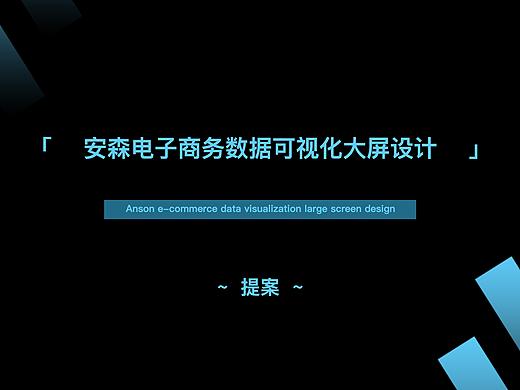 《安森电商大屏可视化设计》