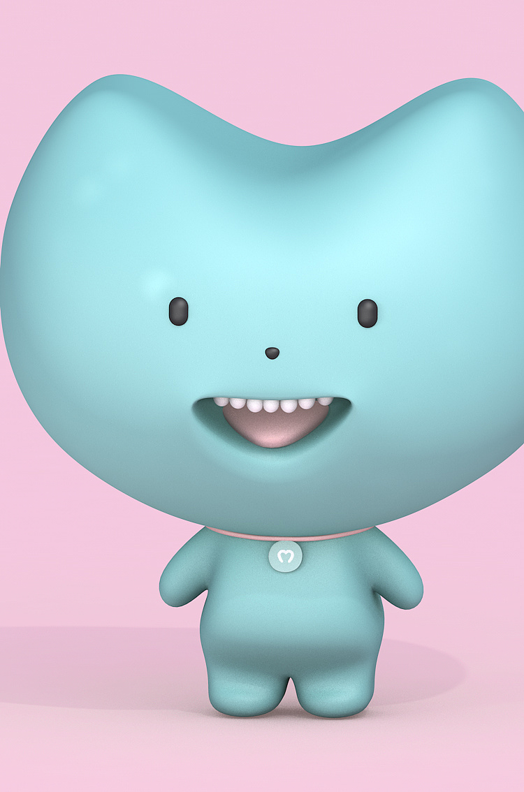 c4d卡通人物建模平面