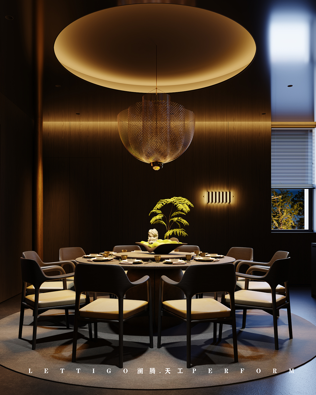 私人会所｜将社交与奢华交融（图ZMzgyNDU4Njky） - 酒店餐饮设计 - 站酷设计师澜腾天工表现李工原创素材 - 站酷ZCOOL