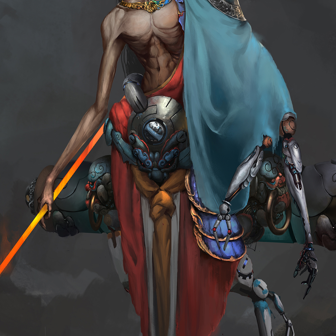 黄帝（图ZOTQ3ODM2Mjg=） - 游戏原画 - 站酷设计师啊炜炜仔原创素材 - 站酷ZCOOL