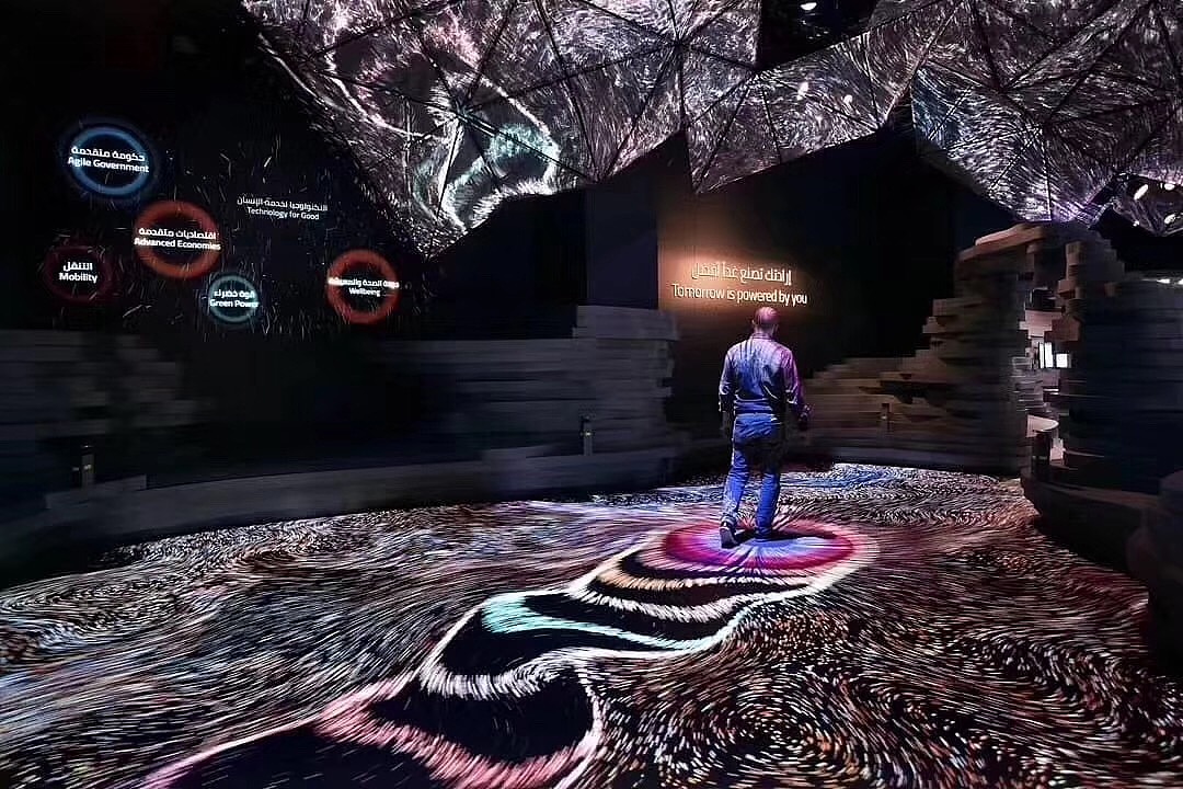 沉浸式场景艺术装置结合声光电，科技等多媒体艺术（图ZMTc3Njg4NzA4） - 展陈设计 - 站酷设计师北京金盛博创3D画原创素材 - 站酷ZCOOL