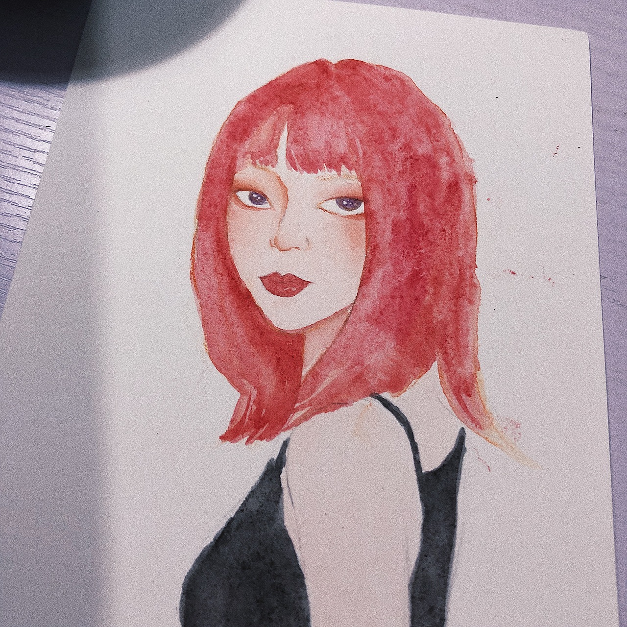 水彩人物手绘（图ZMTc0MDM0MjA4） - 创作习作 - 站酷设计师psycho露原创素材 - 站酷ZCOOL