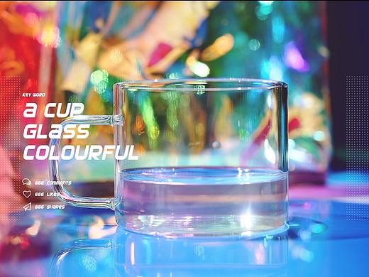 创作摄影 ｜一只玻璃杯