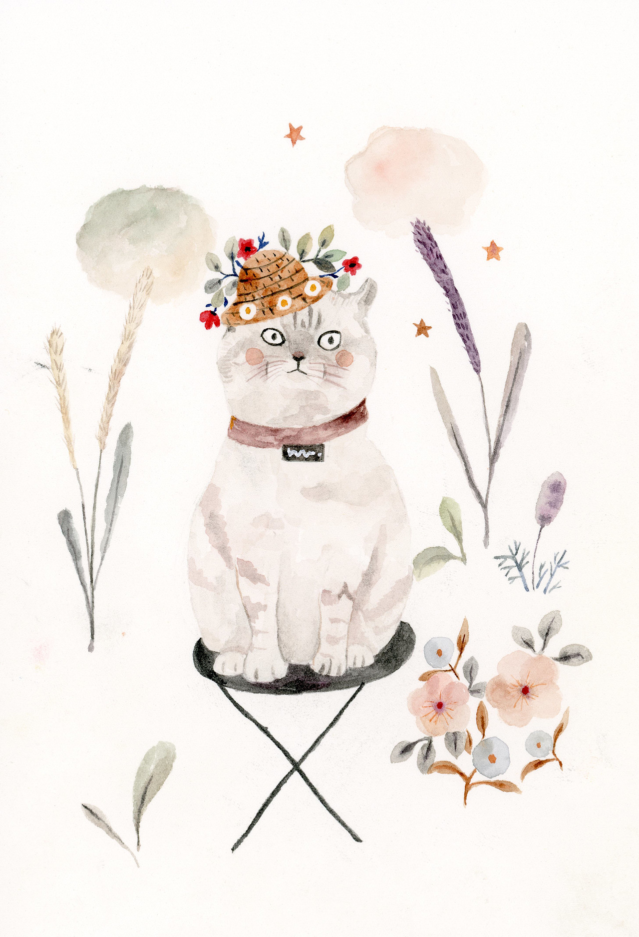 一些水彩小动物|插画|儿童插画|凌先生3号_原创作品-站酷(zcool)