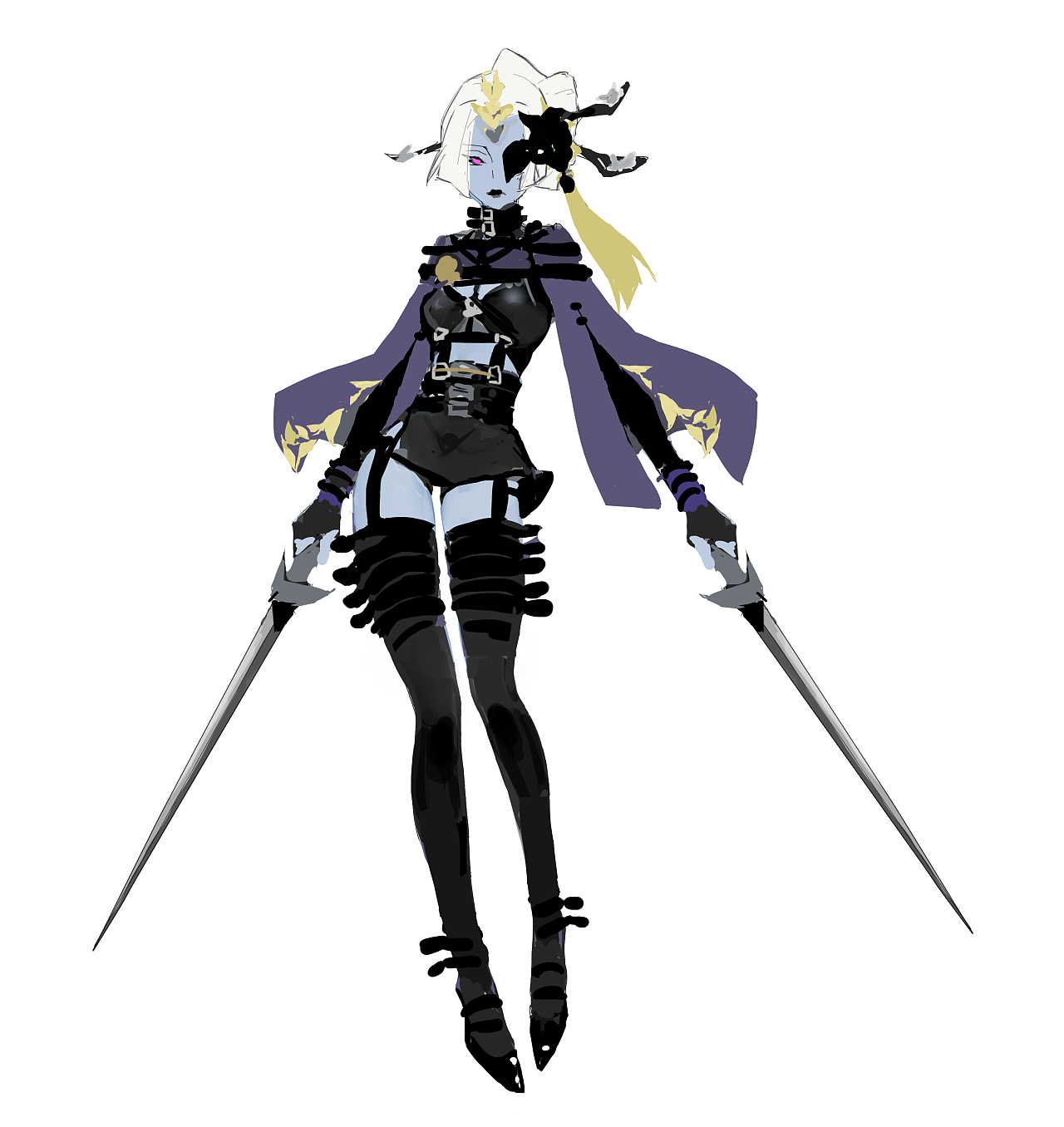 2018年度设计/立绘总结|插画|概念设定|毒药无形 - 原创作品 - 站酷