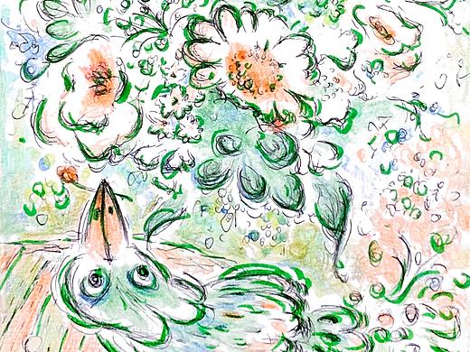 发呆是件奢侈的事情（个人主页-ZNDI3NDA3MDQ=） - 艺术插画 - 站酷设计师wayuya原创素材 - 站酷ZCOOL