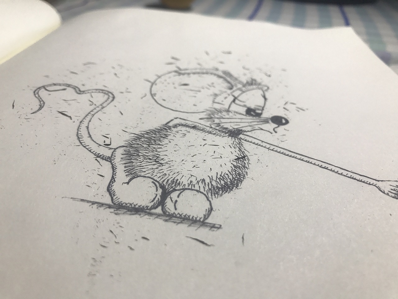 手绘模仿Loïc Apreda作品