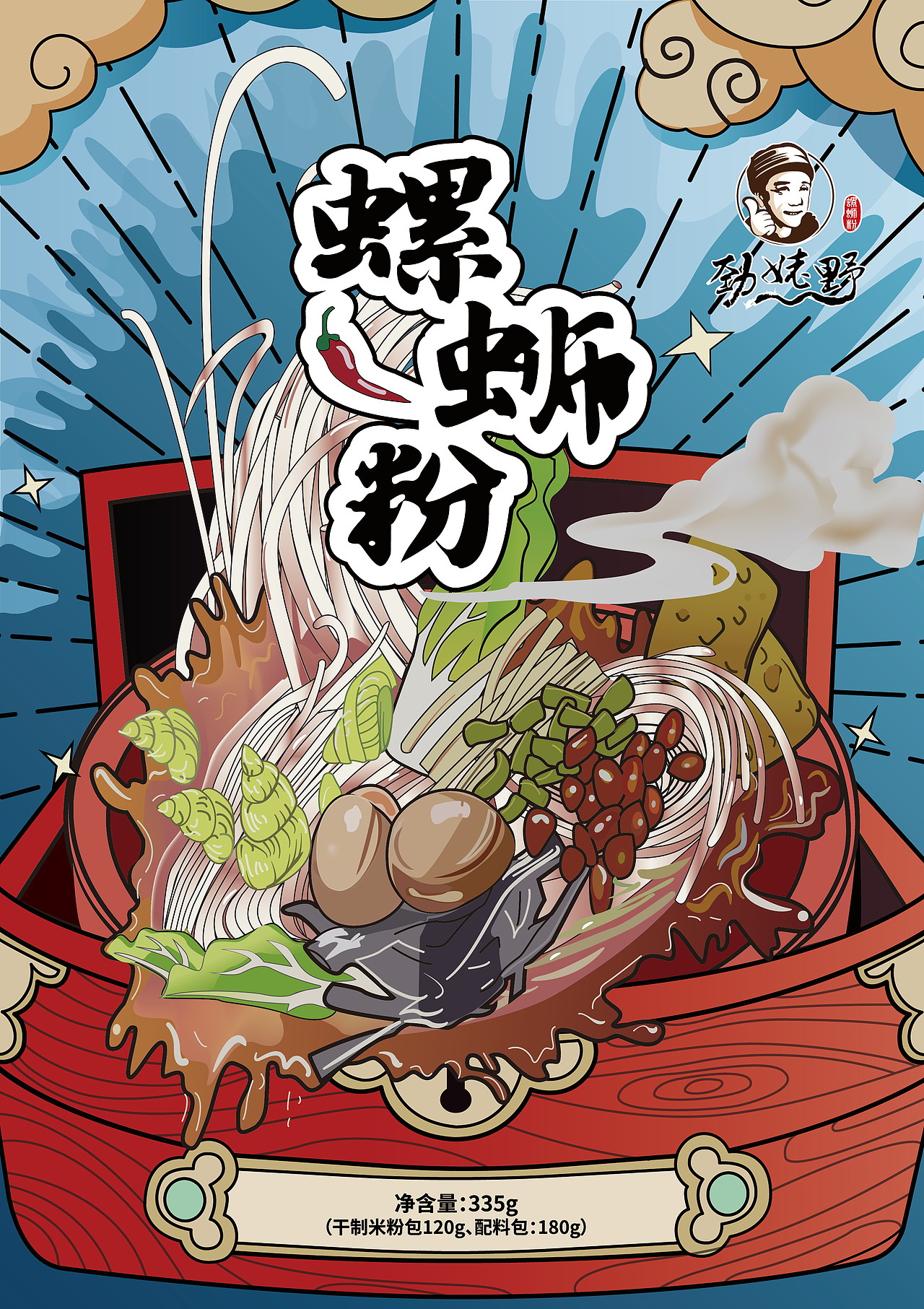 螺蛳粉包装设计