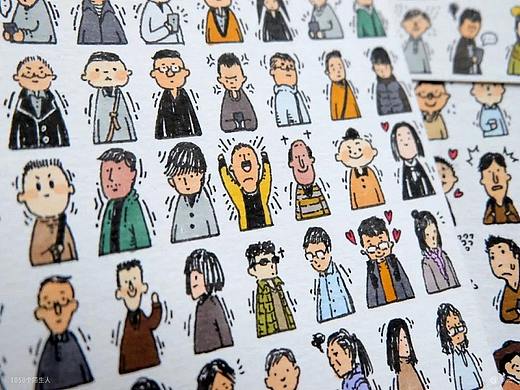 人民网转发，这个90后插画师画的1000个Q版小人火了！
