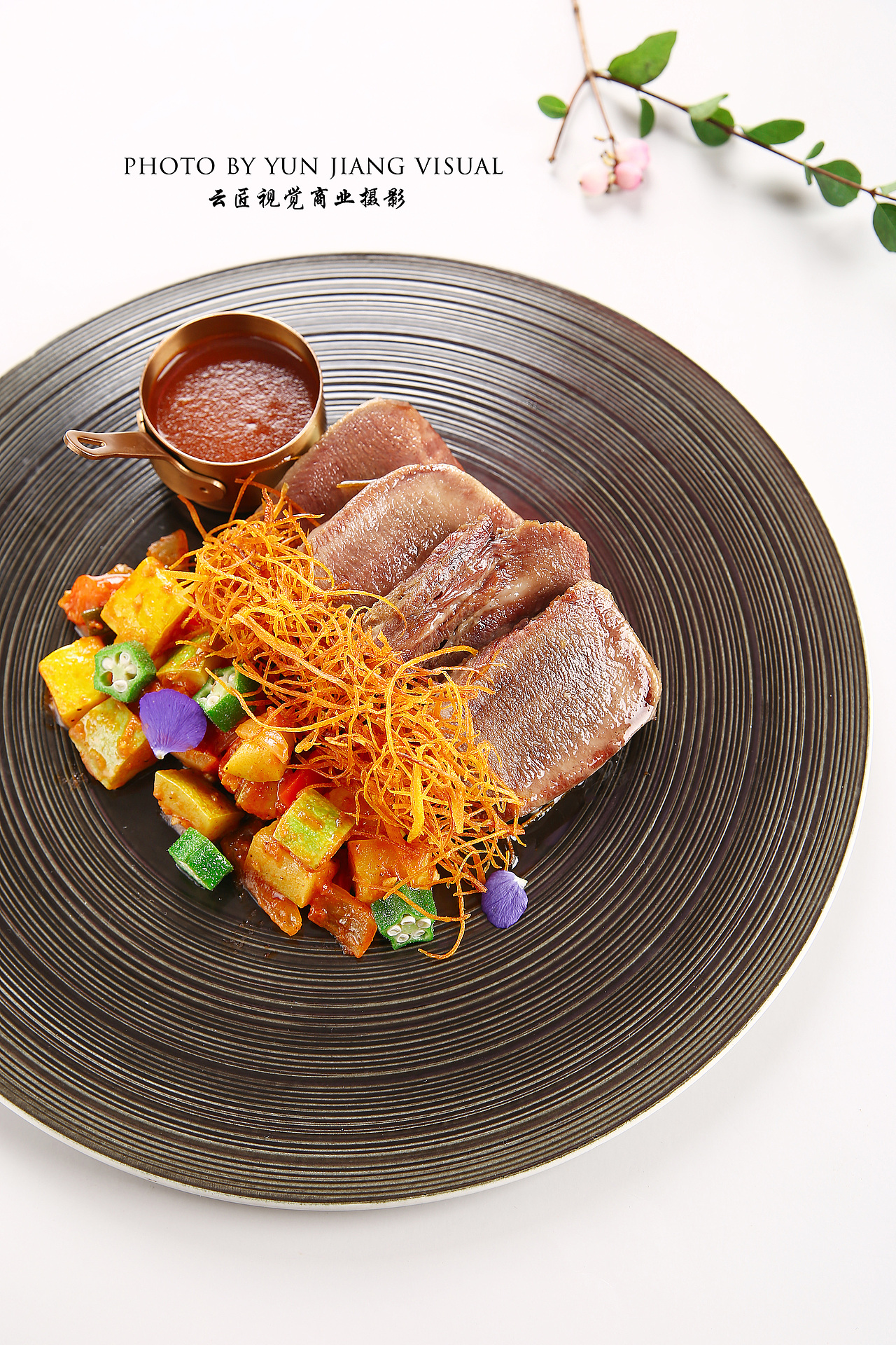 简餐轻食健身餐牛排高端美食