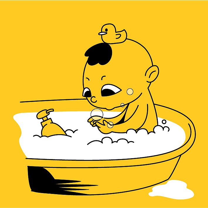 【随想】一个小童单纯の幸福时光（图ZMjAwNTQwMjA0） - 新锐潮流插画 - 站酷设计师了不起的阿飞猫原创素材 - 站酷ZCOOL