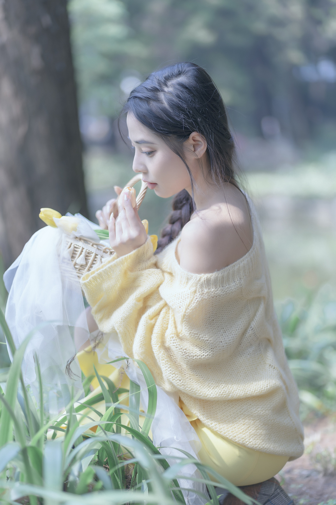 树林发现可爱精灵