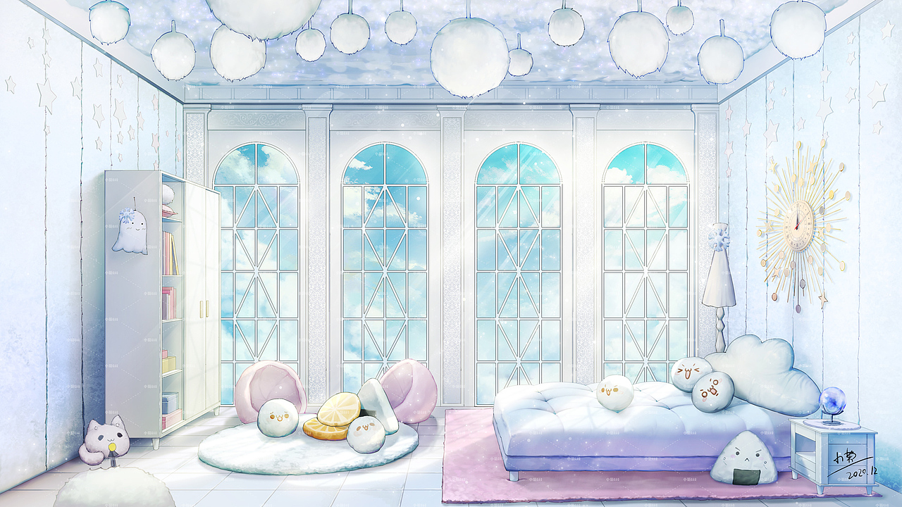 天使的房间（图ZMjM3MTk2OTk2） - 游戏原画 - 站酷设计师近卫史菜原创素材 - 站酷ZCOOL