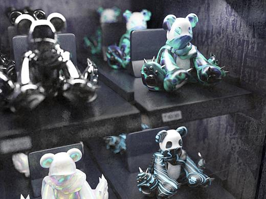 PAPADYE | 程序化肌理潮玩设计