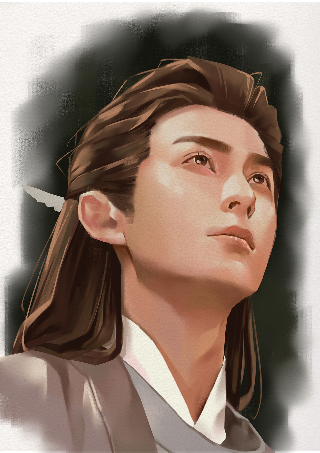 人物头像厚涂（图ZMzIzNTE4MzIw） - 创作习作 - 站酷设计师爱画画的念念原创素材 - 站酷ZCOOL