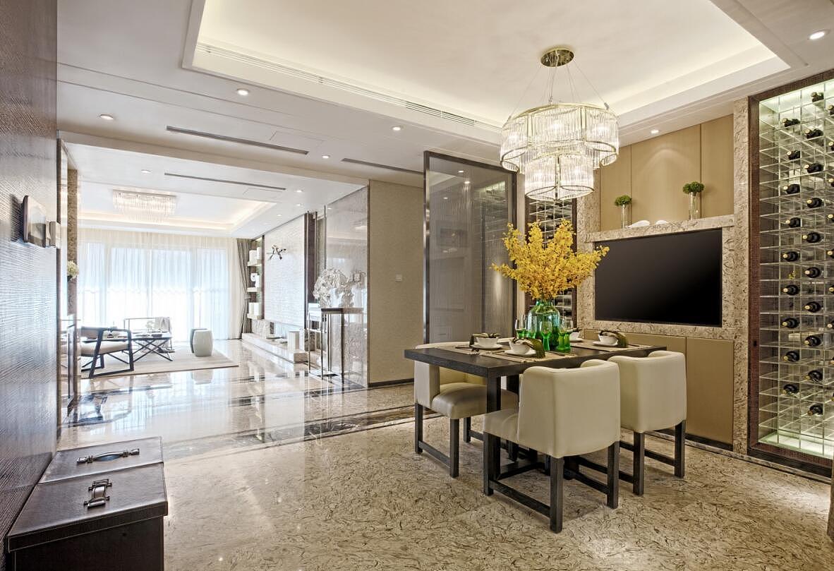 张店方正凤凰国际中式装修,蕴含人情冷暖的设计