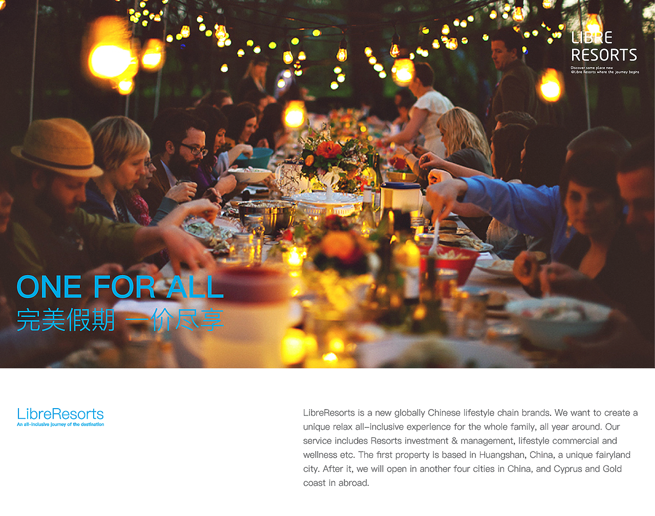 Libre Resorts Branding design