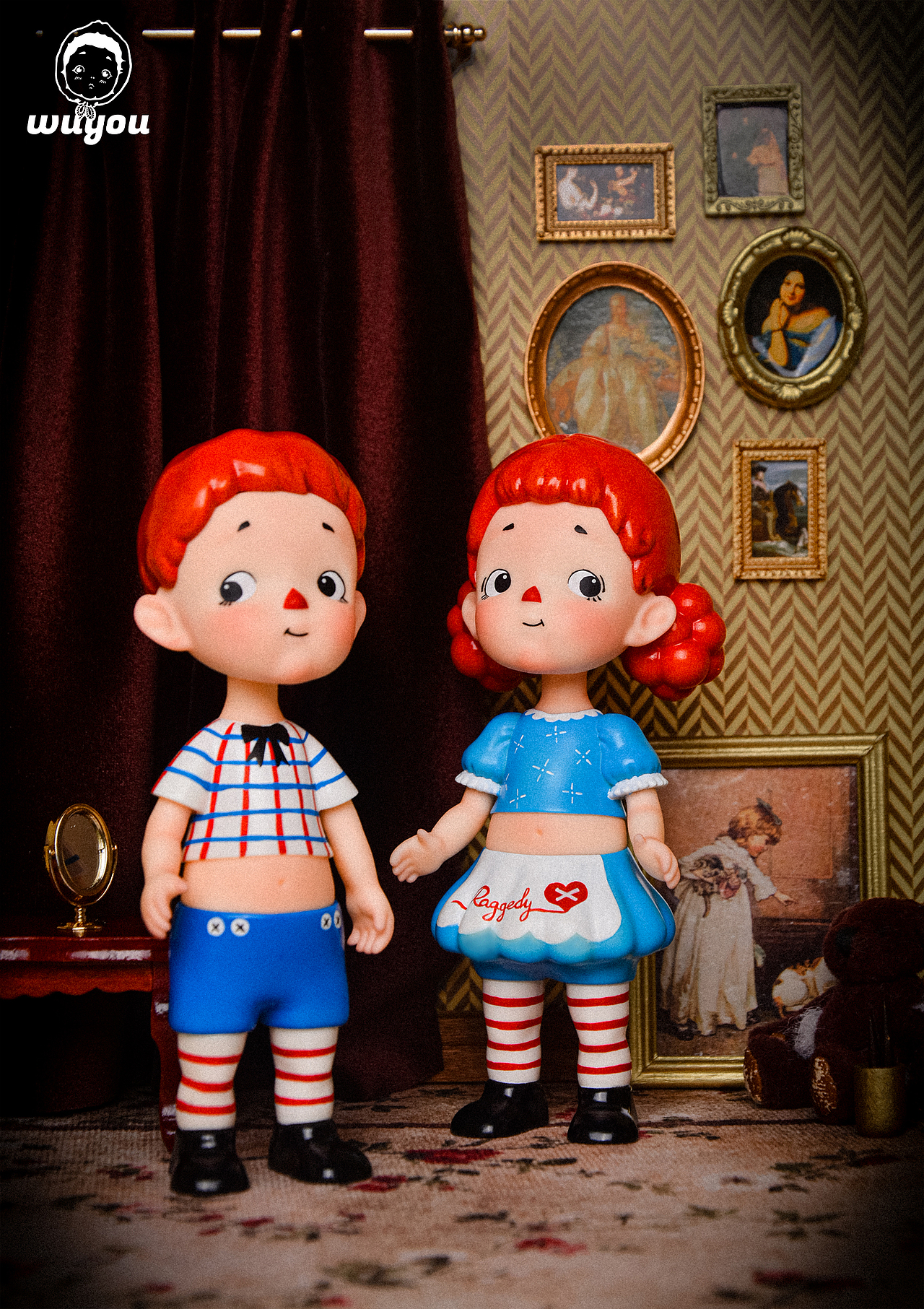 【物游|原创】Raggedy zeno&nana圣诞特辑（图ZMjgzNDI3OTg4） - 手办/模玩 - 站酷设计师物游工作室_只只原创素材 - 站酷ZCOOL