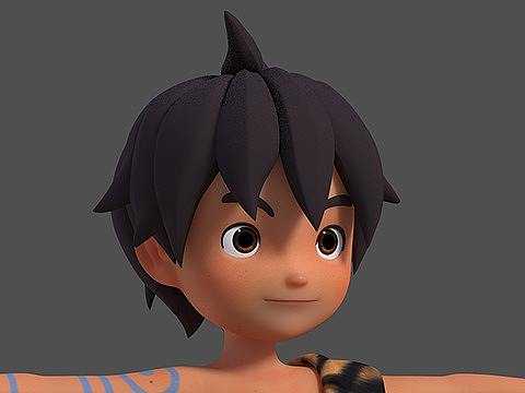 卡通野人-虚拟主播