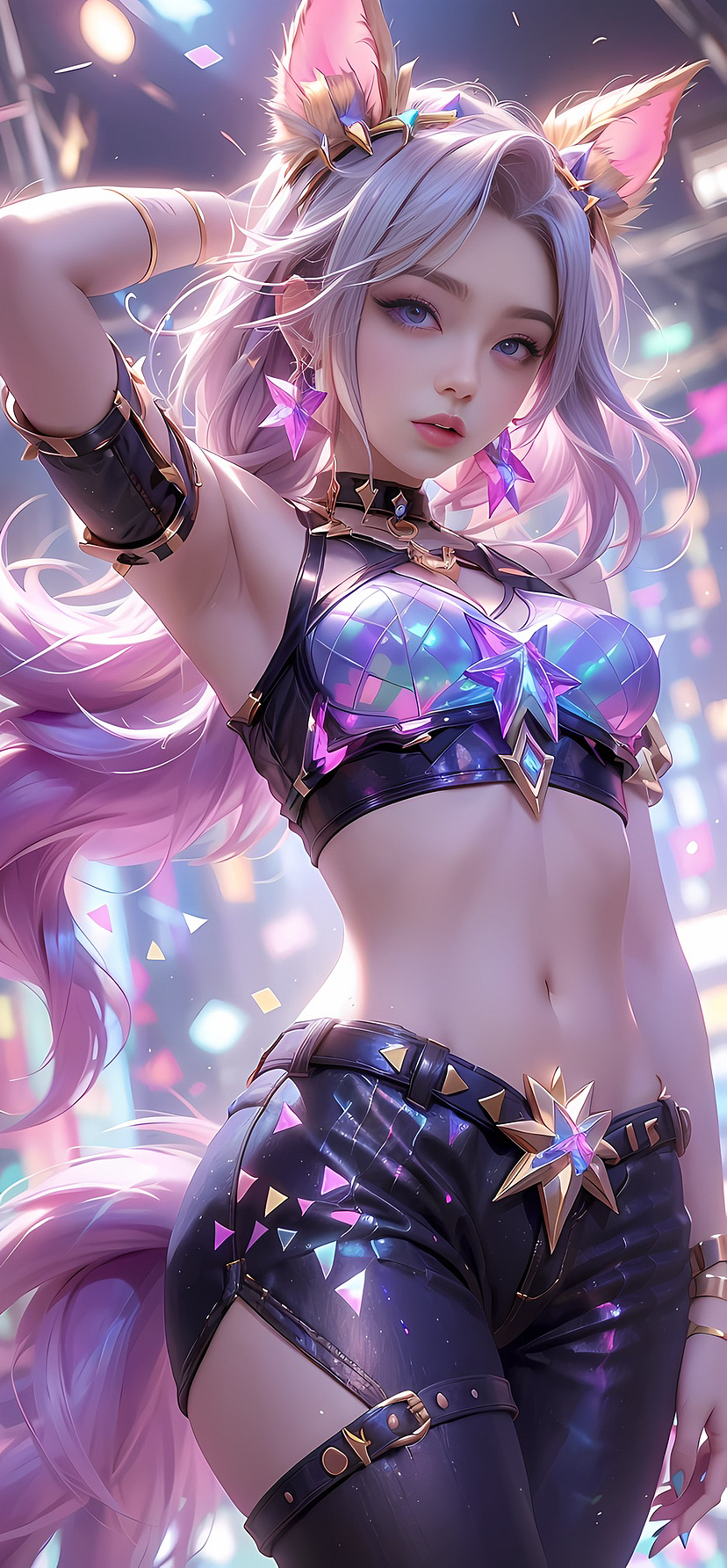 阿狸 KDA #lol #ai绘图 #stablediffusion（图ZMzQ3NTc1MTAw） - 游戏原画 - 站酷设计师麦芒小盆友原创素材 - 站酷ZCOOL