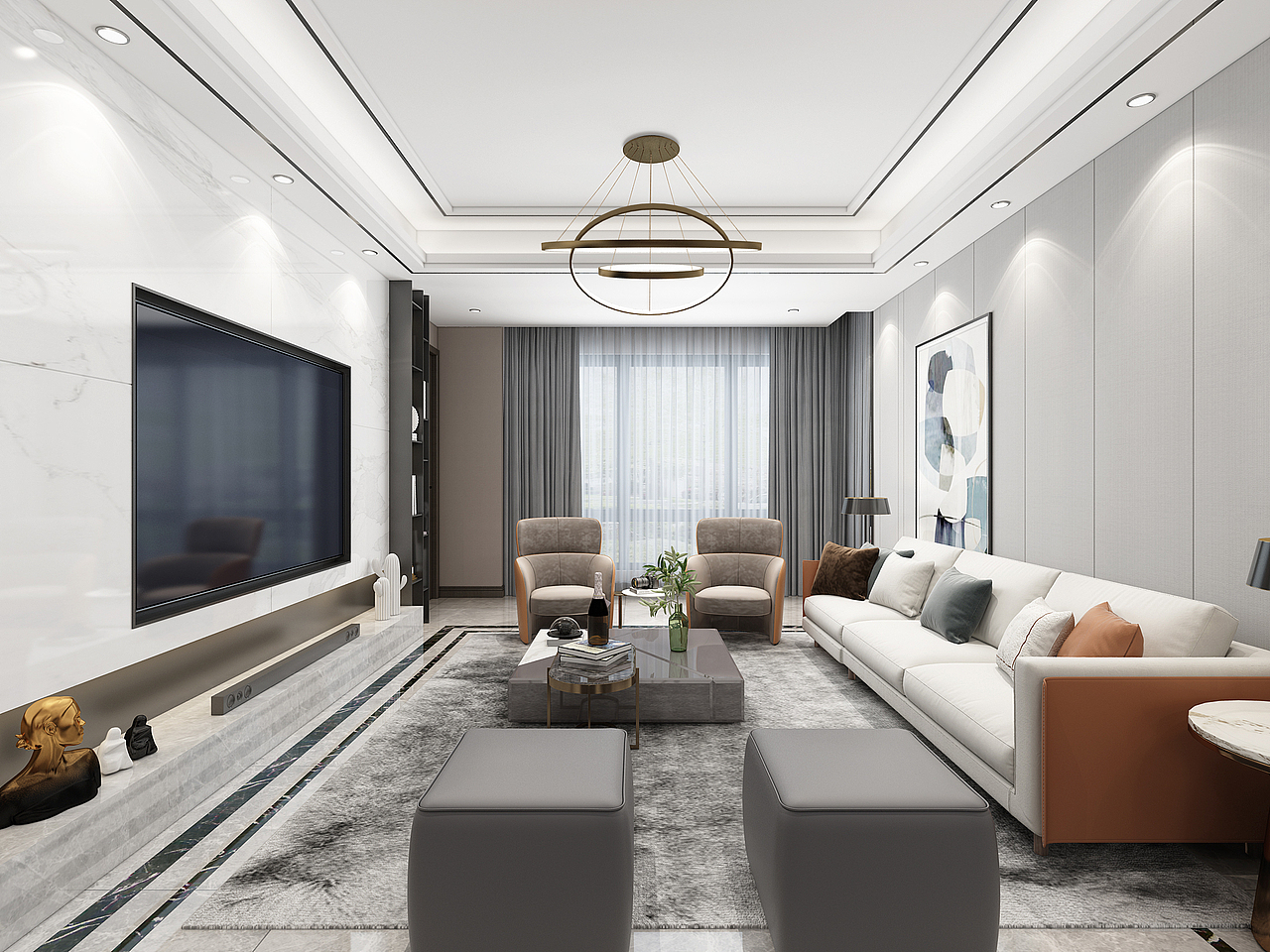 现代轻奢客餐厅