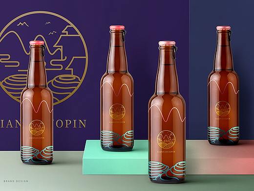 关于大山里的果醋品牌“廉熹”的联想和视觉设计练习